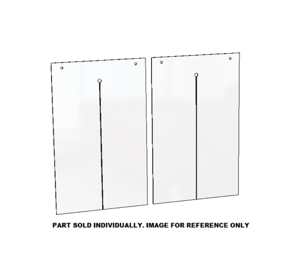 BAFFLE, VINYL, PRECUT, 12